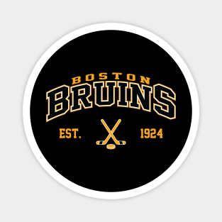 Bruins Hockey Magnet